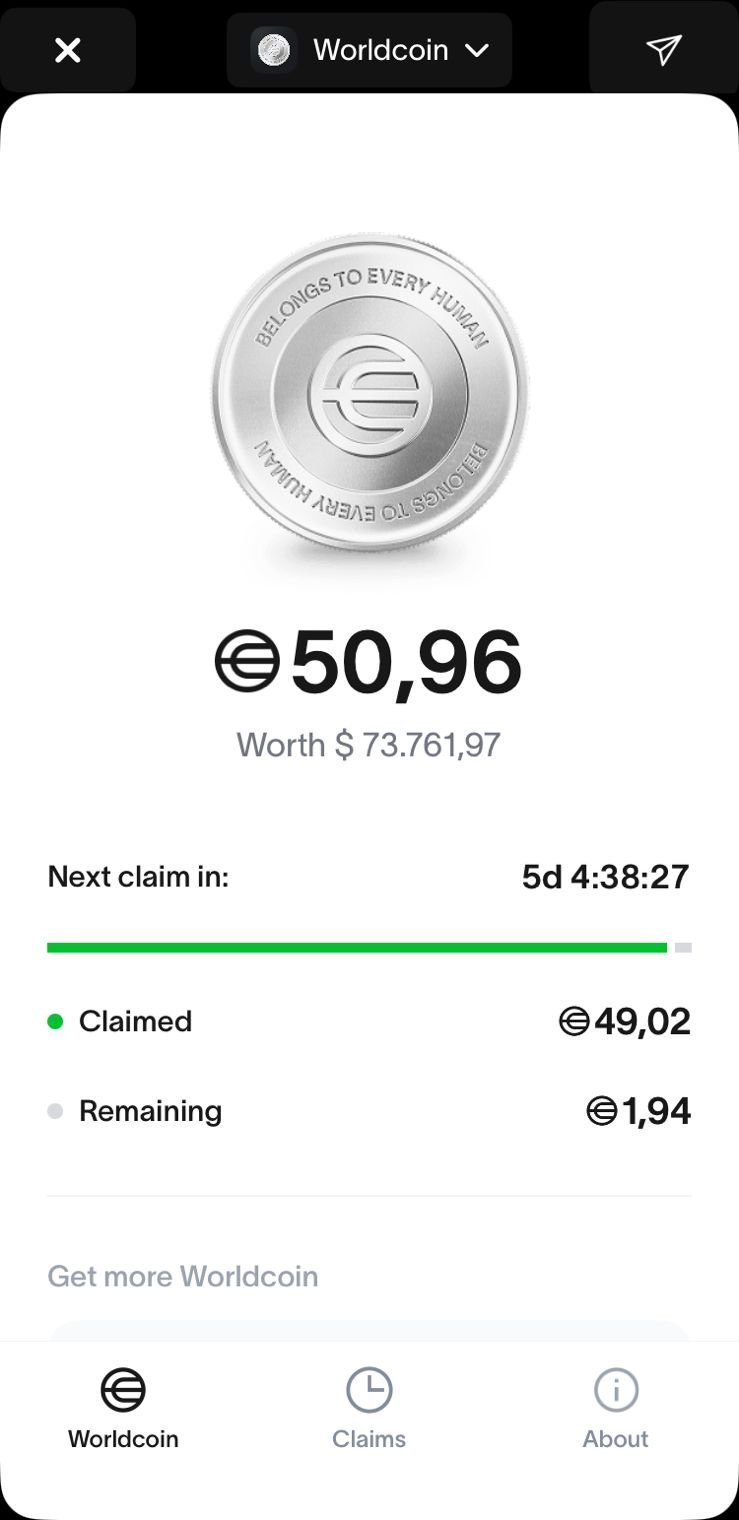 How much WLD can I claim? – World Help Center